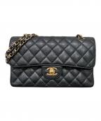 CHANELシャネル）の古着「マトラッセ23 Wフラップチェーンショルダーバッグ」｜ブラック