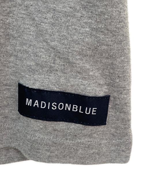 MADISON BLUE（マディソンブルー）MADISON BLUE (マディソンブルー) BASIC CREW NEC PACT Tee グレー サイズ:01（S）の古着・服飾アイテム