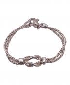 TIFFANY & Co.ティファニー）の古着「ダブルロープ・センターノットブレスレット」