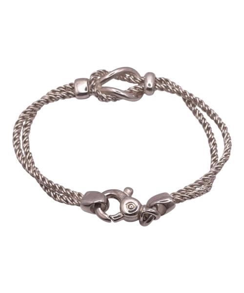 TIFFANY & Co.（ティファニー）Tiffany & Co. (ティファニー) ダブルロープ・センターノットブレスレットの古着・服飾アイテム