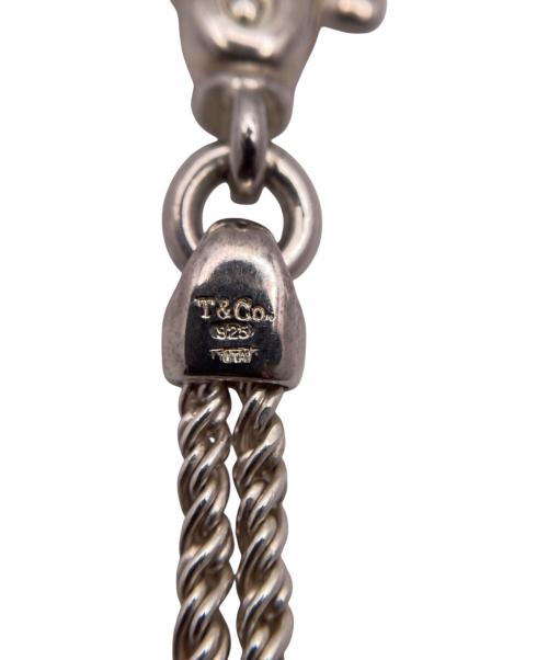 TIFFANY & Co.（ティファニー）Tiffany & Co. (ティファニー) ダブルロープ・センターノットブレスレットの古着・服飾アイテム