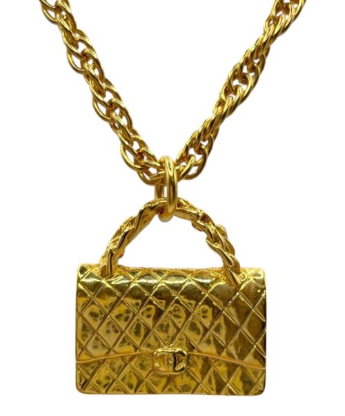 CHANEL（シャネル）CHANEL (シャネル) ココマーク マトラッセネックレス ゴールドの古着・服飾アイテム