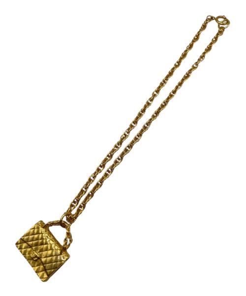 CHANEL（シャネル）CHANEL (シャネル) ココマーク マトラッセネックレス ゴールドの古着・服飾アイテム