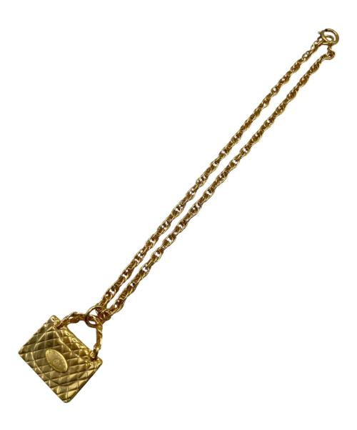 CHANEL（シャネル）CHANEL (シャネル) ココマーク マトラッセネックレス ゴールドの古着・服飾アイテム
