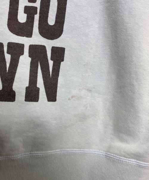 SAINT MICHAEL（セントマイケル）SAINT MICHAEL (セントマイケル) JESUS CREW NECK SWEAT ブルー サイズ:Lの古着・服飾アイテム