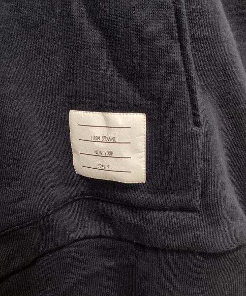 Thom Browne（トムブラウン）Thom Browne (トムブラウン) 4bar プルオーバーパーカー ネイビー サイズ:2の古着・服飾アイテム