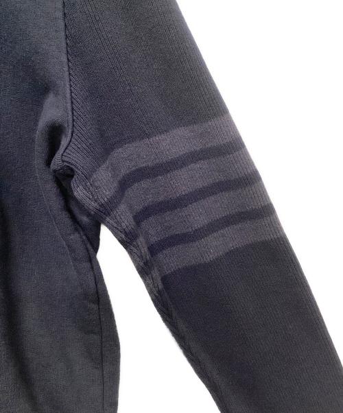Thom Browne（トムブラウン）Thom Browne (トムブラウン) 4bar プルオーバーパーカー ネイビー サイズ:2の古着・服飾アイテム