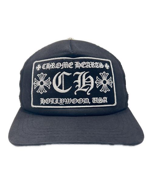 CHROME HEARTS（クロムハーツ）CHROME HEARTS (クロムハーツ) Trucker Cap/トラッカーキャップ ブラックの古着・服飾アイテム