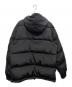 STONE ISLAND (ストーンアイランド) イロンメタル ガーメントダイ ロゴパッチ ダウンジャケット ブラック サイズ:L：120000円