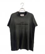Maison Margielaメゾンマルジェラ）の古着「リバースロゴガーメントダイTシャツ」｜ブラック