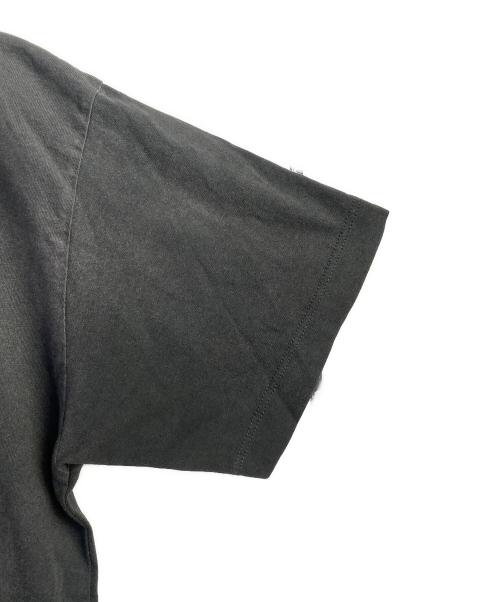 Maison Margiela（メゾンマルジェラ）Maison Margiela (メゾンマルジェラ) リバースロゴガーメントダイTシャツ ブラック サイズ:Sの古着・服飾アイテム
