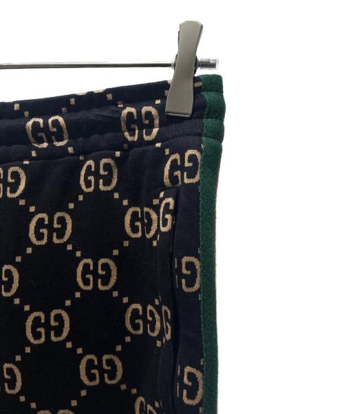 GUCCI（グッチ）GUCCI (グッチ) GG Cotton Jersey Jogging Pants/GGコットンジャージージョギングパンツ/695976 ブラック サイズ:XSの古着・服飾アイテム