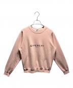 GIVENCHYジバンシィ）の古着「クルーネックスウェット」｜ピンク