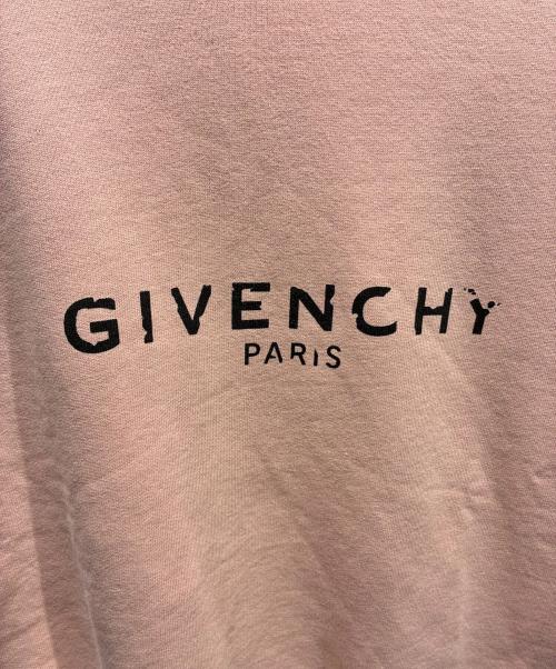 GIVENCHY（ジバンシィ）GIVENCHY (ジバンシィ) クルーネックスウェット ピンク サイズ:Sの古着・服飾アイテム