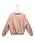 中古・古着 GIVENCHY (ジバンシィ) クルーネックスウェット ピンク サイズ:S：34000円