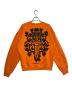 CHROME HEARTS（クロムハーツ）の古着「Limited Vine Dagger Print Sweatshirt」｜オレンジ