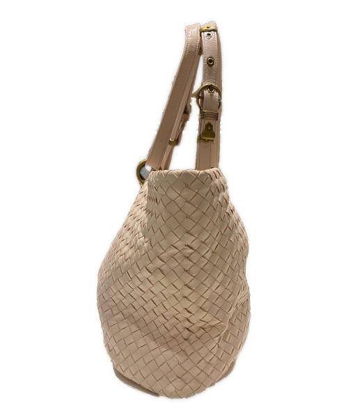 BOTTEGA VENETA（ボッテガベネタ）BOTTEGA VENETA (ボッテガベネタ) Intrecciato Tote Bag/イントレチャートトートバッグ/162197 ライトピンクの古着・服飾アイテム