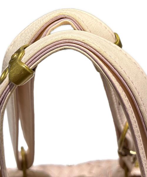 BOTTEGA VENETA（ボッテガベネタ）BOTTEGA VENETA (ボッテガベネタ) Intrecciato Tote Bag/イントレチャートトートバッグ/162197 ライトピンクの古着・服飾アイテム