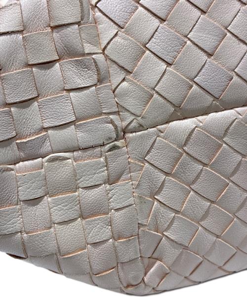 BOTTEGA VENETA（ボッテガベネタ）BOTTEGA VENETA (ボッテガベネタ) Intrecciato Tote Bag/イントレチャートトートバッグ/162197 ライトピンクの古着・服飾アイテム