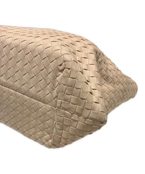 BOTTEGA VENETA（ボッテガベネタ）BOTTEGA VENETA (ボッテガベネタ) Intrecciato Tote Bag/イントレチャートトートバッグ/162197 ライトピンクの古着・服飾アイテム