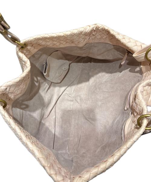 BOTTEGA VENETA（ボッテガベネタ）BOTTEGA VENETA (ボッテガベネタ) Intrecciato Tote Bag/イントレチャートトートバッグ/162197 ライトピンクの古着・服飾アイテム