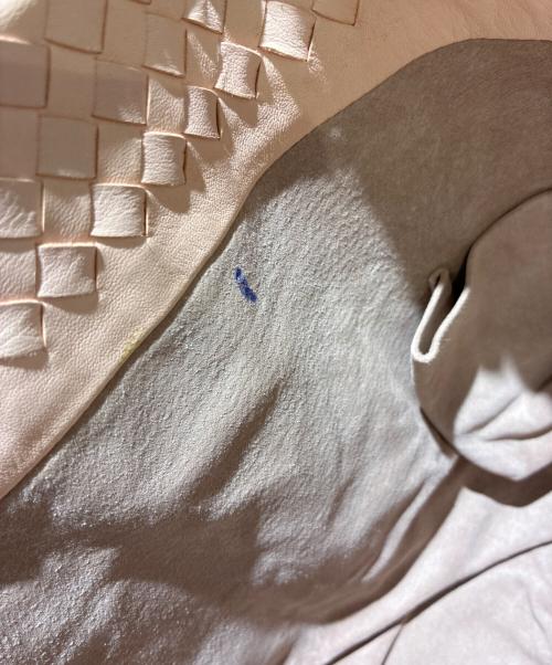 BOTTEGA VENETA（ボッテガベネタ）BOTTEGA VENETA (ボッテガベネタ) Intrecciato Tote Bag/イントレチャートトートバッグ/162197 ライトピンクの古着・服飾アイテム