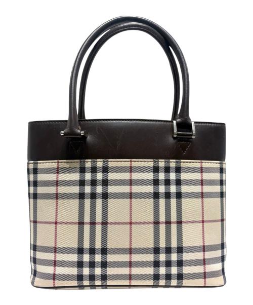 BURBERRY（バーバリー）BURBERRY (バーバリー) ノバチェック トートバッグ サイズ:-の古着・服飾アイテム