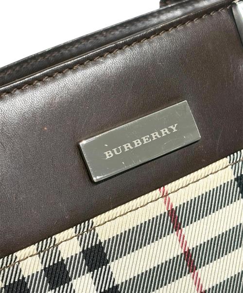 BURBERRY（バーバリー）BURBERRY (バーバリー) ノバチェック トートバッグ サイズ:-の古着・服飾アイテム
