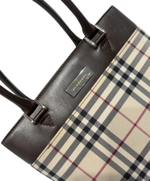 BURBERRY（バーバリー）BURBERRY (バーバリー) ノバチェック トートバッグ サイズ:-の古着・服飾アイテム