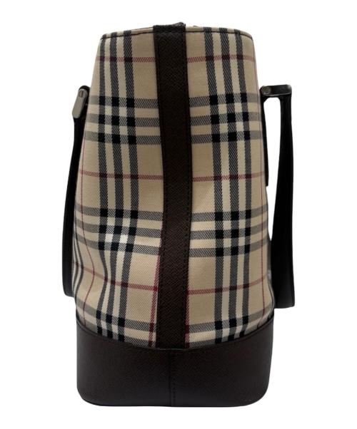 BURBERRY（バーバリー）BURBERRY (バーバリー) ノバチェック柄トートバッグ ベージュの古着・服飾アイテム