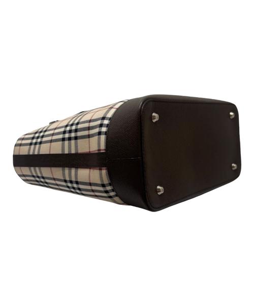 BURBERRY（バーバリー）BURBERRY (バーバリー) ノバチェック柄トートバッグ ベージュの古着・服飾アイテム