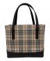BURBERRY (バーバリー) ノバチェック柄トートバッグ ベージュ：58000円