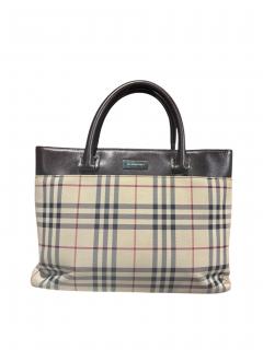 中古・古着通販】BURBERRY (バーバリー) トートバッグ ベージュ