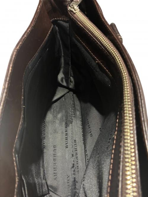 BURBERRY（バーバリー）BURBERRY (バーバリー) トートバッグ ベージュ×ブラウン サイズ:-の古着・服飾アイテム