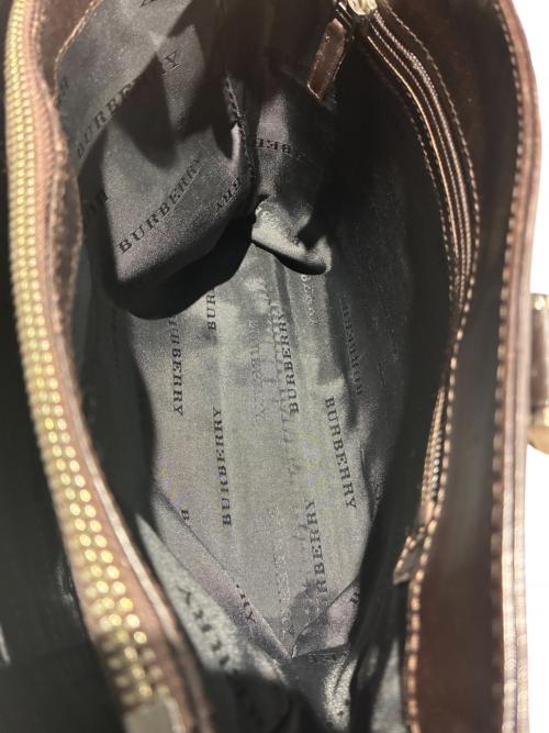 BURBERRY（バーバリー）BURBERRY (バーバリー) トートバッグ ベージュ×ブラウン サイズ:-の古着・服飾アイテム