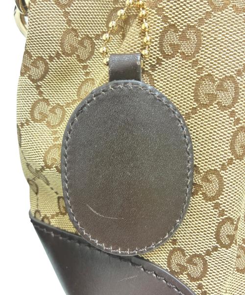 GUCCI（グッチ）GUCCI (グッチ) 2WAYショルダーバッグ ベージュ×ブラウン サイズ:-の古着・服飾アイテム
