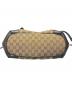 中古・古着 GUCCI (グッチ) 2WAYショルダーバッグ ベージュ×ブラウン サイズ:-：120000円