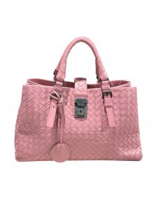 BOTTEGA VENETA（ボッテガベネタ）の古着「イントレチャート2WAYショルダーバッグ」｜ピンク