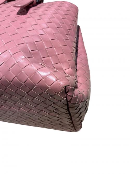BOTTEGA VENETA（ボッテガベネタ）BOTTEGA VENETA (ボッテガベネタ) イントレチャート2WAYショルダーバッグ ピンク サイズ:-の古着・服飾アイテム
