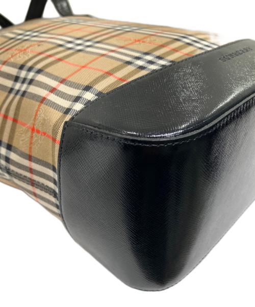 BURBERRY（バーバリー）BURBERRY (バーバリー) ノバチェック シャドーホース トートバッグ サイズ:-の古着・服飾アイテム