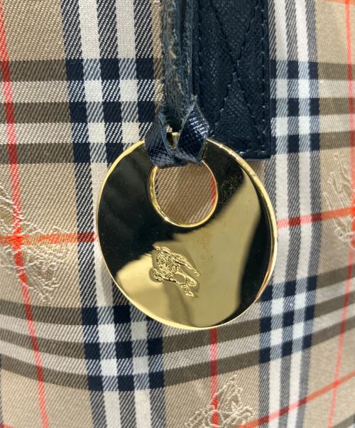 BURBERRY（バーバリー）BURBERRY (バーバリー) ノバチェック シャドーホース トートバッグ サイズ:-の古着・服飾アイテム