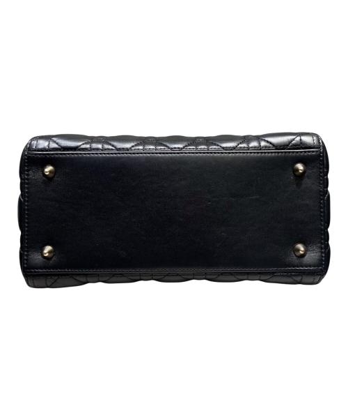 Christian Dior（クリスチャン ディオール）Christian Dior (クリスチャン ディオール) Lady Dior Medium / レディディオール ミディアム ブラック サイズ:ミディアムの古着・服飾アイテム