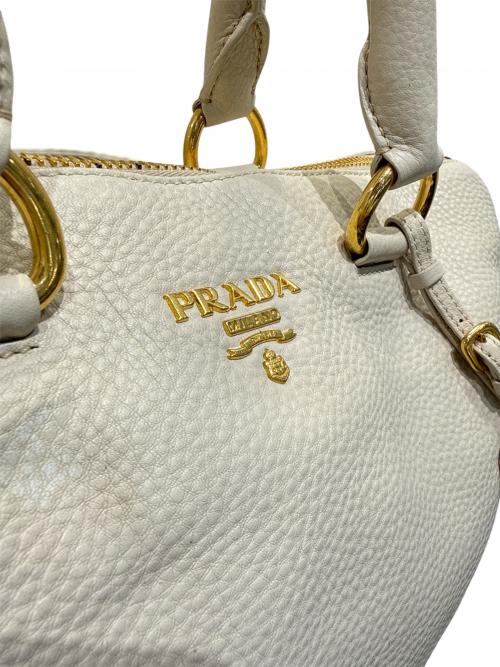 PRADA（プラダ）PRADA (プラダ) 2WAYショルダーバッグ ベージュ サイズ:-の古着・服飾アイテム