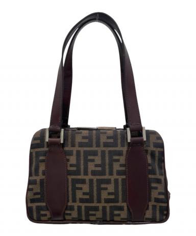 中古・古着通販】FENDI (フェンディ) ズッカ柄ハンドバッグ ブラウン