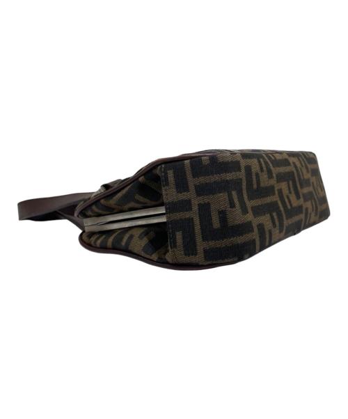 FENDI（フェンディ）FENDI (フェンディ) ズッカ柄ハンドバッグ ブラウンの古着・服飾アイテム