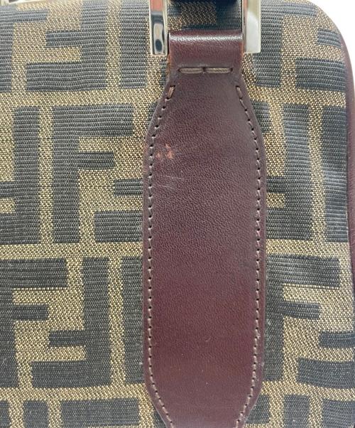 FENDI（フェンディ）FENDI (フェンディ) ズッカ柄ハンドバッグ ブラウンの古着・服飾アイテム