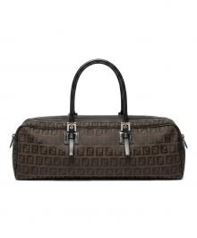 FENDI（フェンディ）の古着「ズッキーノミニボストンバッグ/8BL007」｜ブラウン