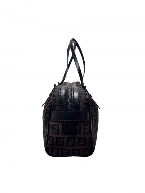 FENDI（フェンディ）FENDI (フェンディ) ズッキーノミニボストンバッグ/8BL007 ブラウンの古着・服飾アイテム
