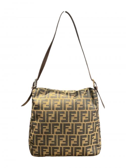 FENDI（フェンディ）FENDI (フェンディ) ショルダーバッグ ブラウンの古着・服飾アイテム