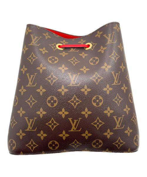 LOUIS VUITTON（ルイ ヴィトン）LOUIS VUITTON (ルイ ヴィトン) NéoNoé ネオノエ M44021 ブラウン×レッドの古着・服飾アイテム